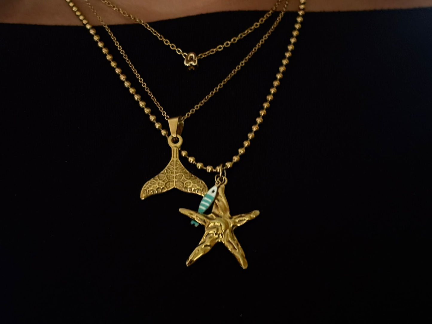 Fresh Star Fish Necklace
