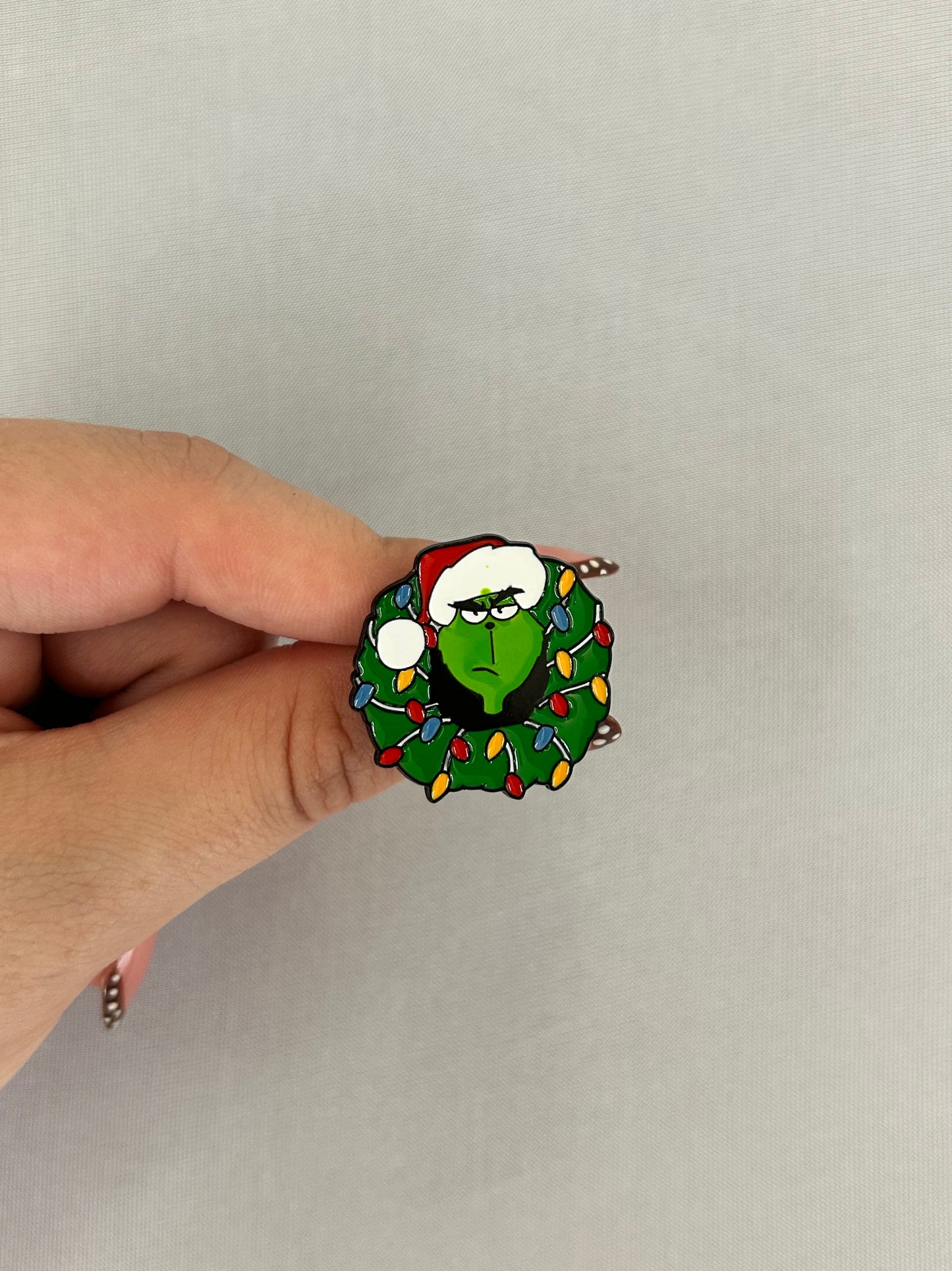 Christmas Grinch Pin