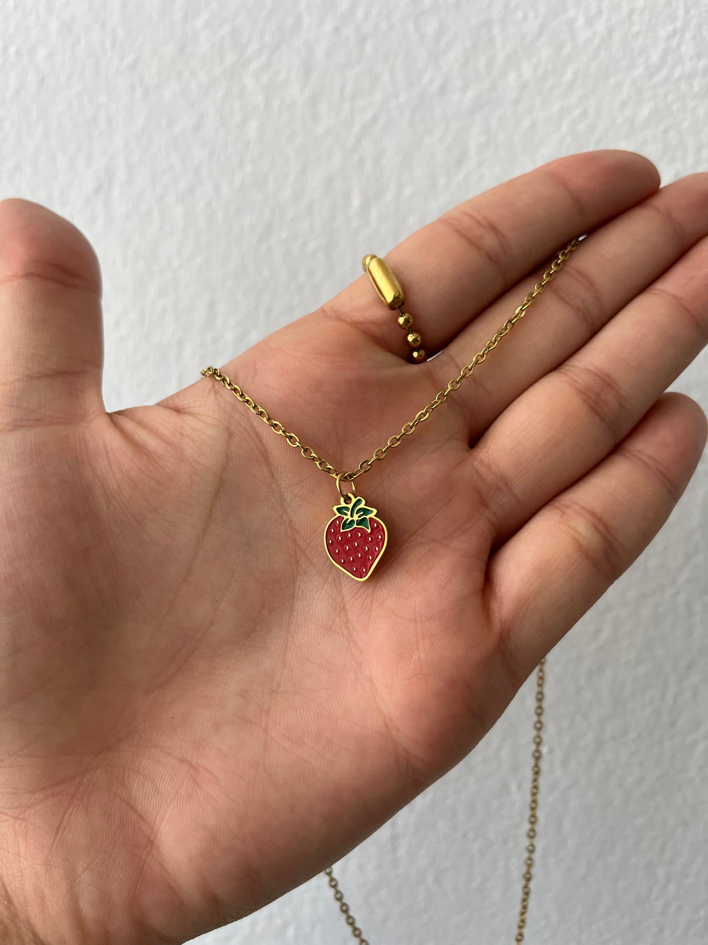 Strawberry Necklace