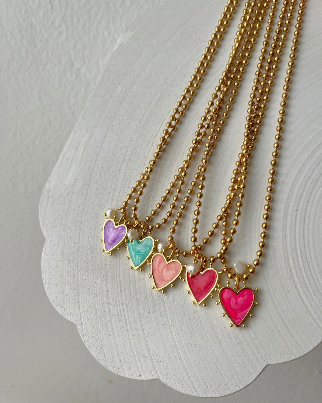 Galentines Heart Necklace