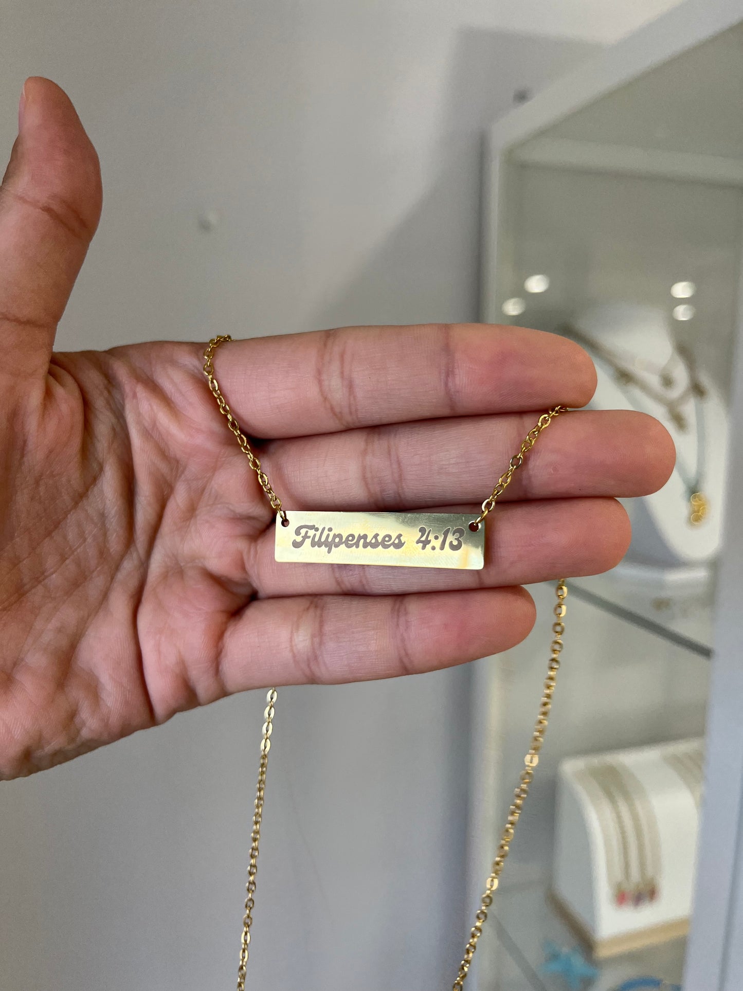Filipenses 4:13 Necklace