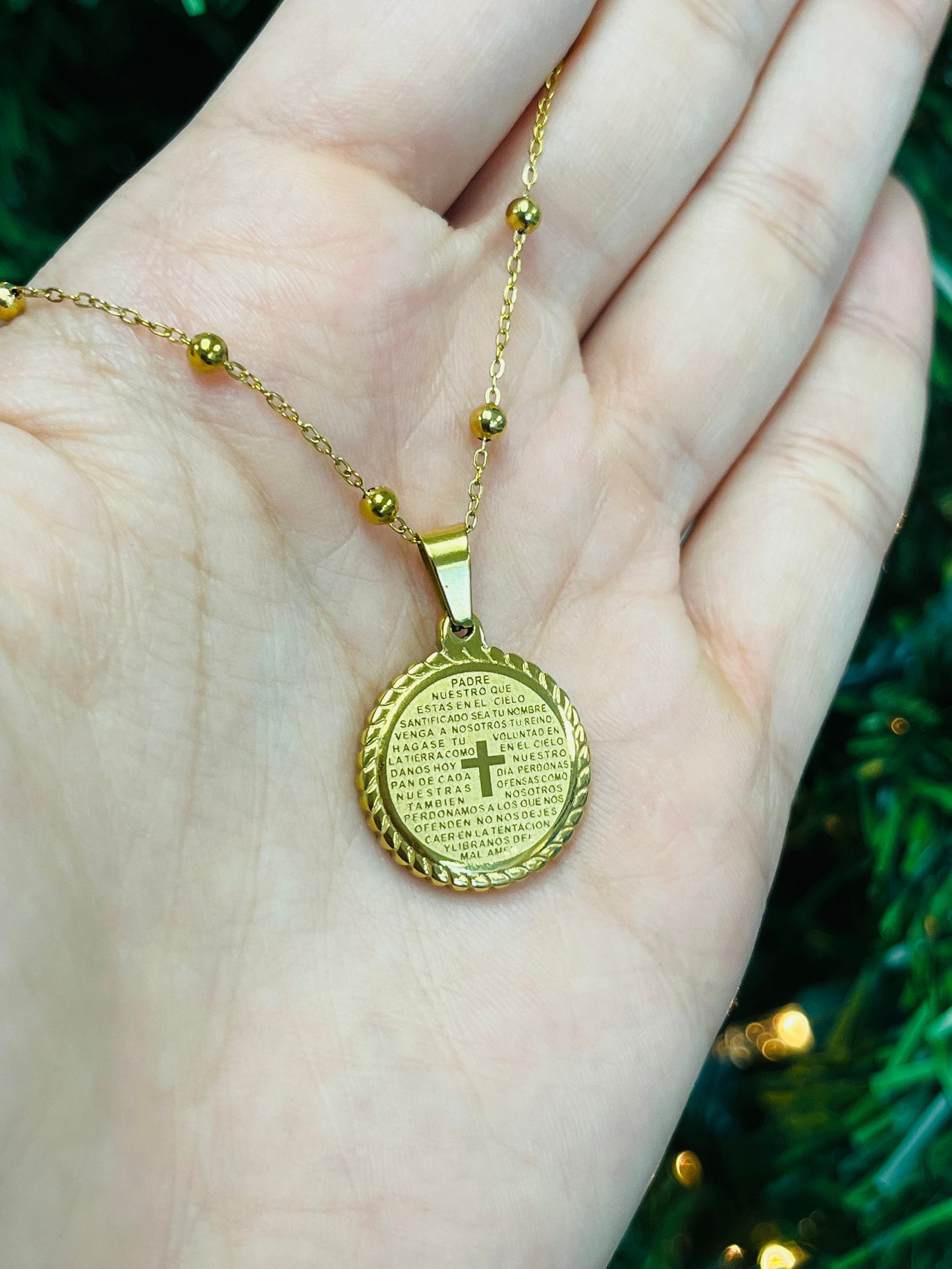 Padre Nuestro Necklace