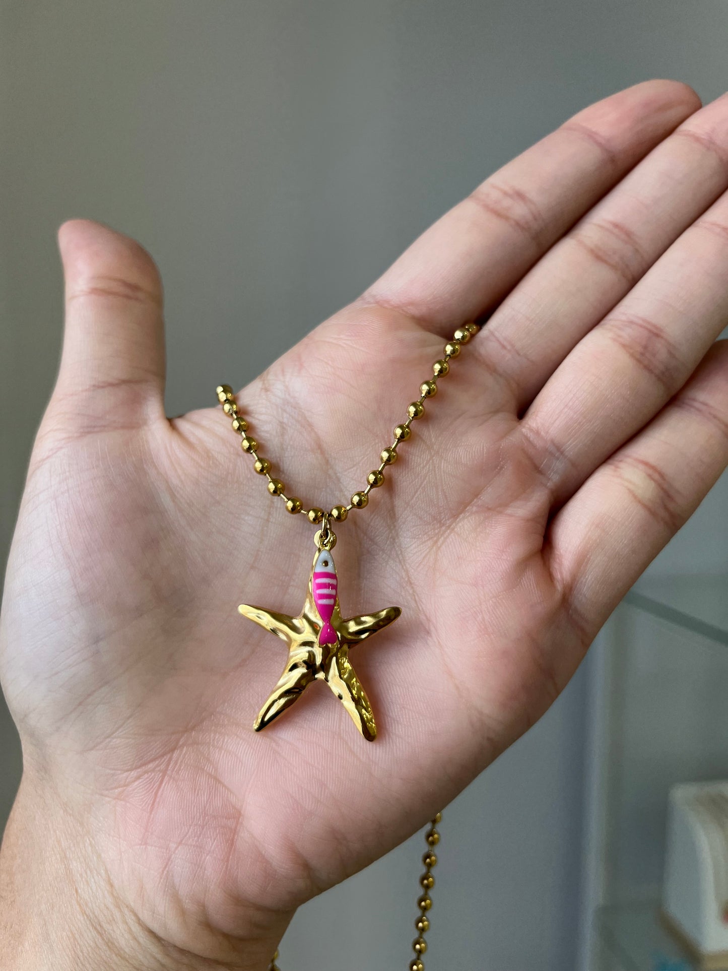 Fresh Star Fish Necklace