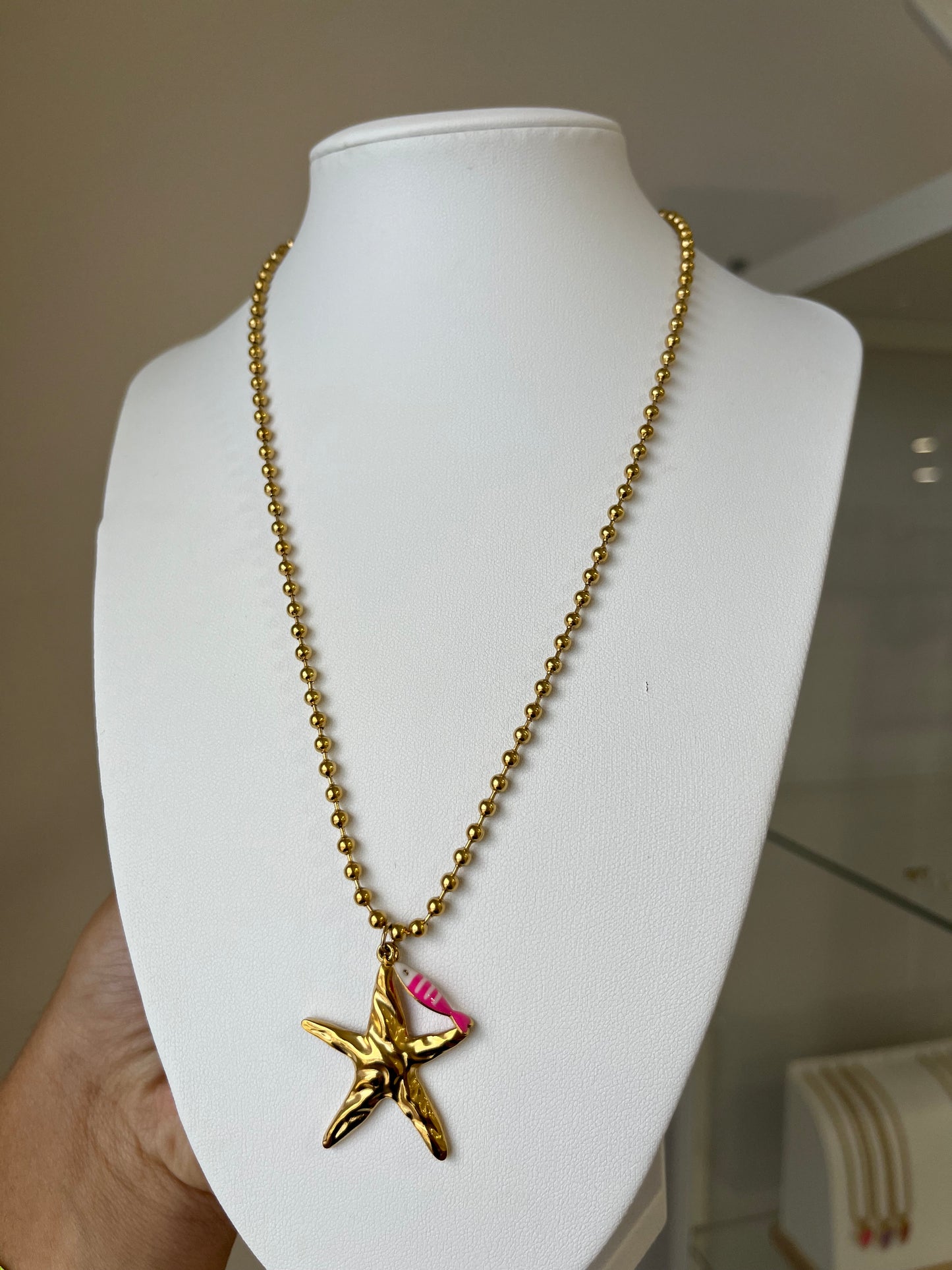 Fresh Star Fish Necklace