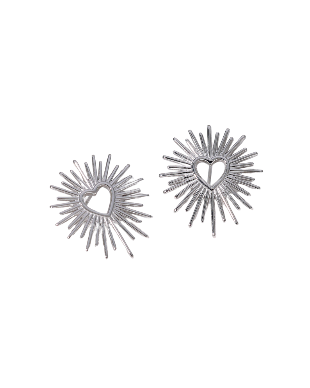Valentina Heart Studs