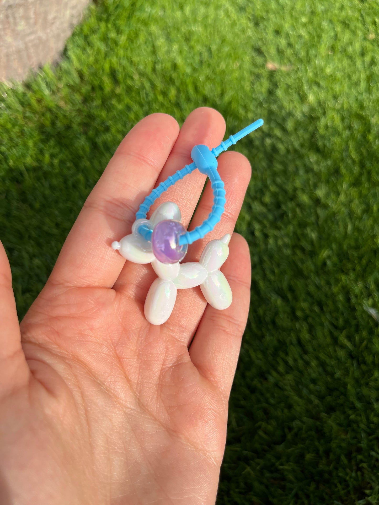 Dog Balloon Keychain