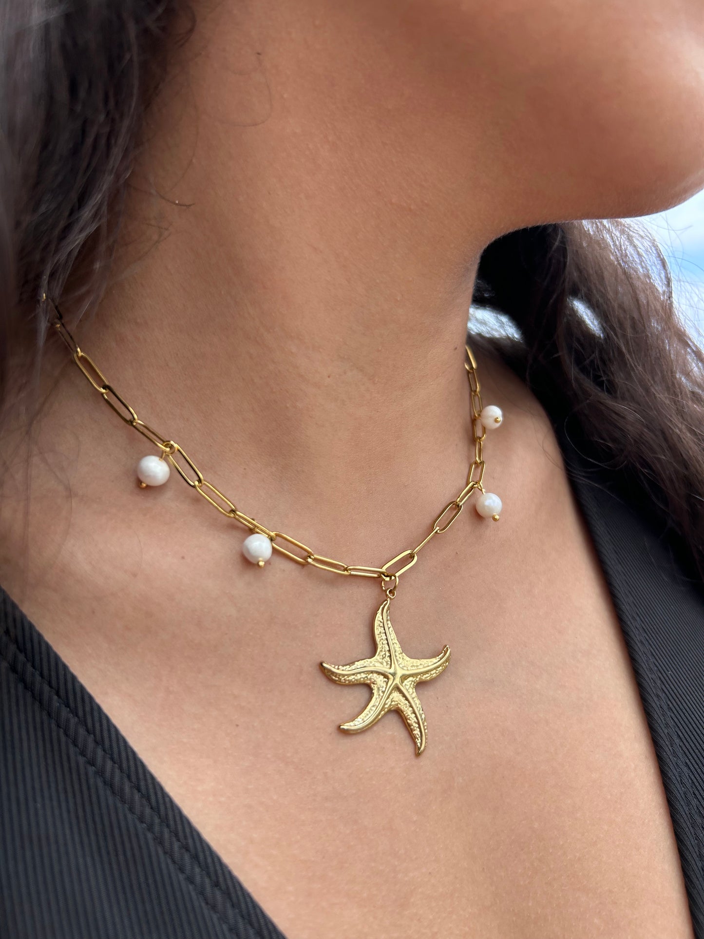 Estrella Playera Perlada