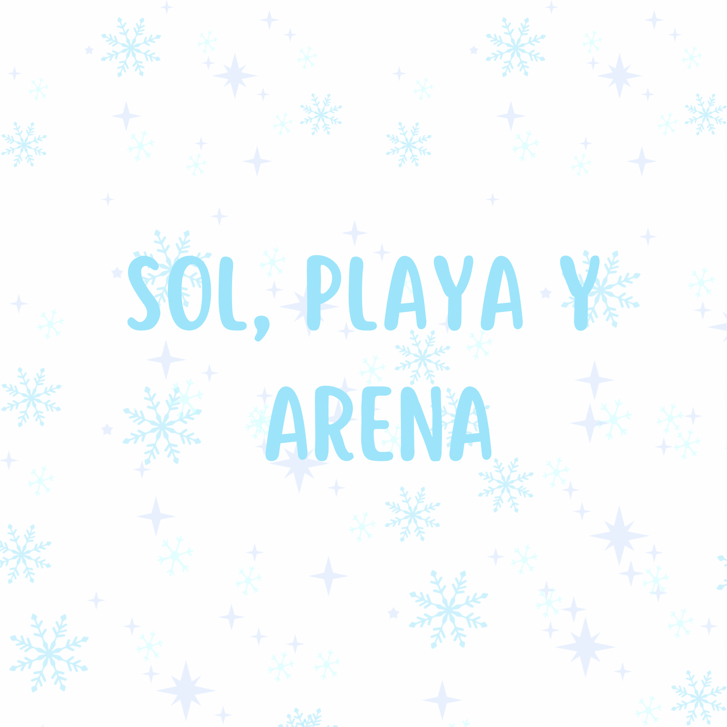 Sol, playa y arena