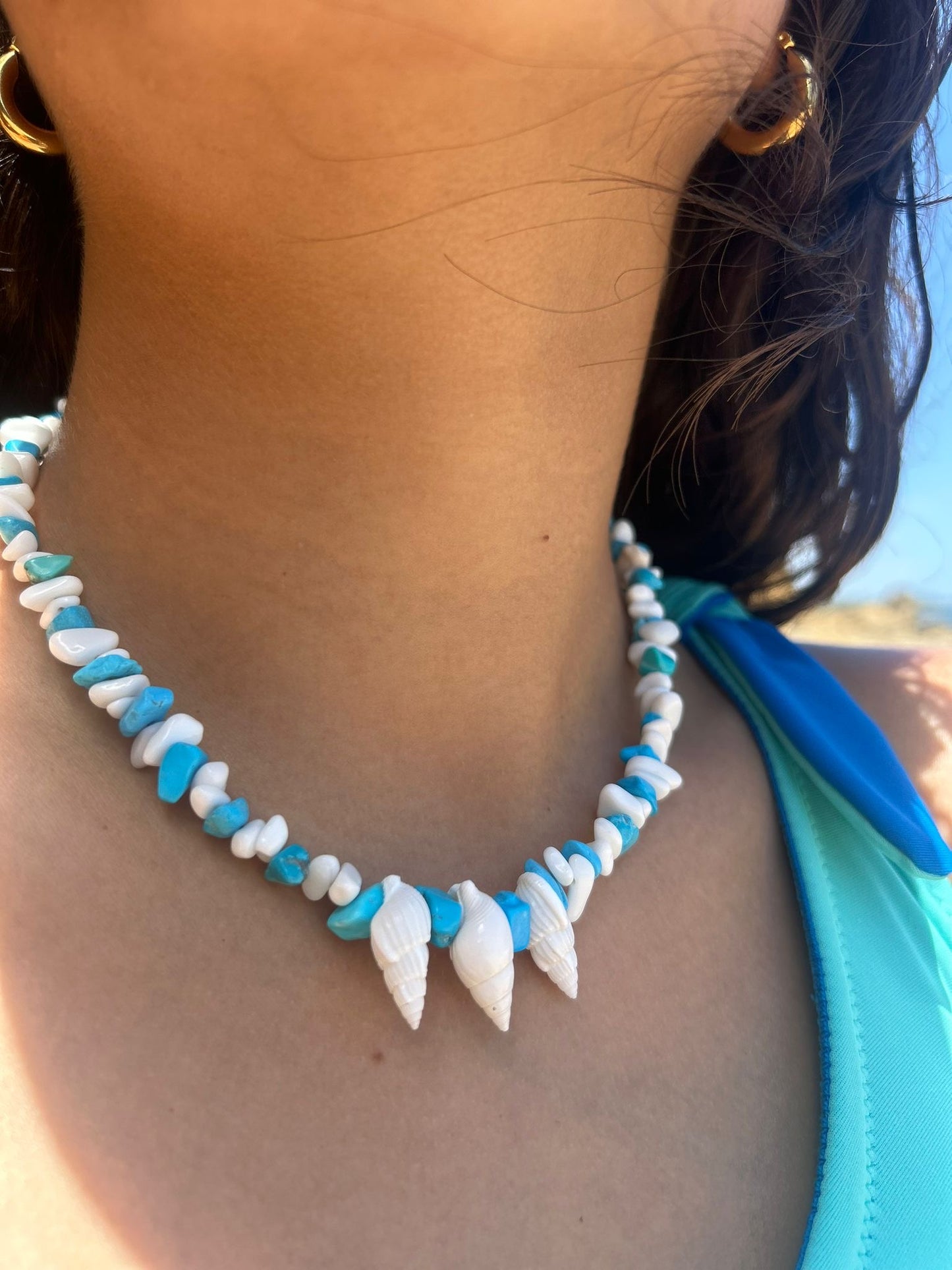 Santorini Shell Choker