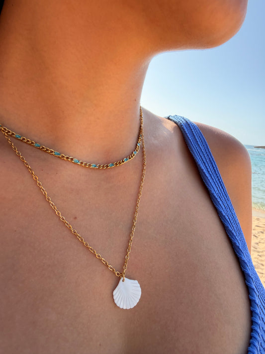 White Shell Necklace