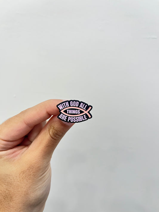 With God Pin