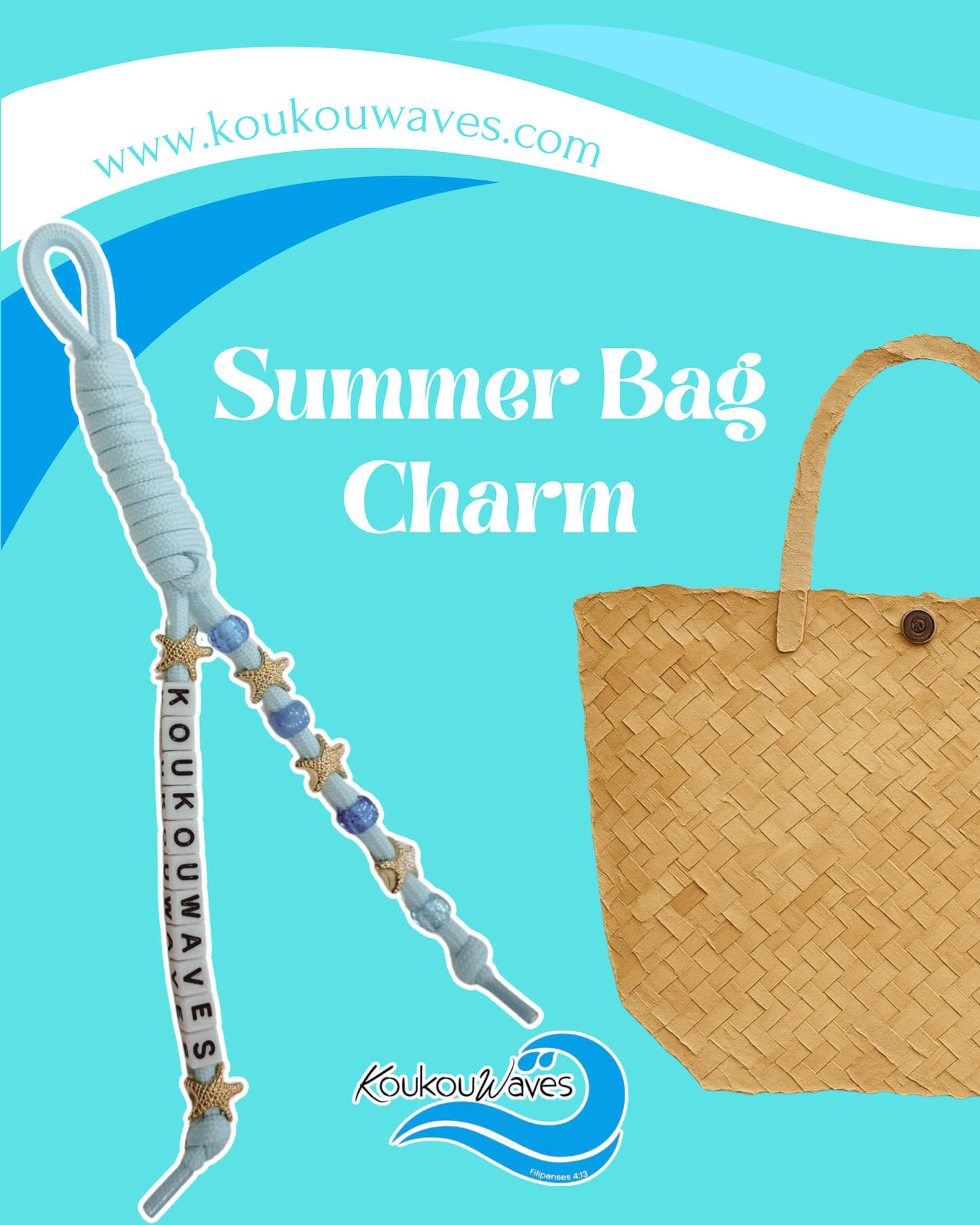 Summer Bag Charm