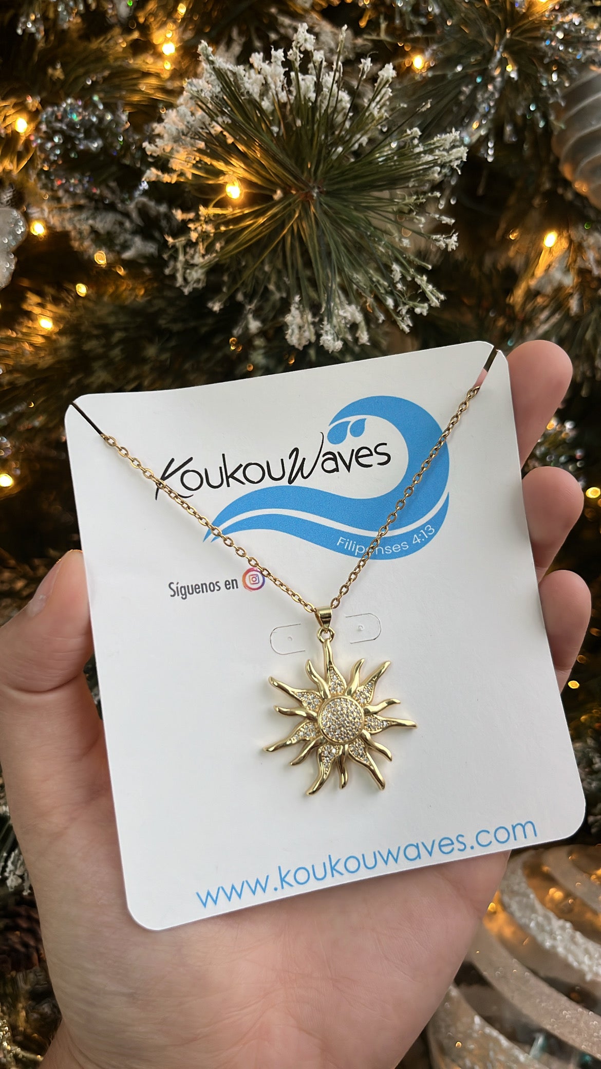 Sun Necklace
