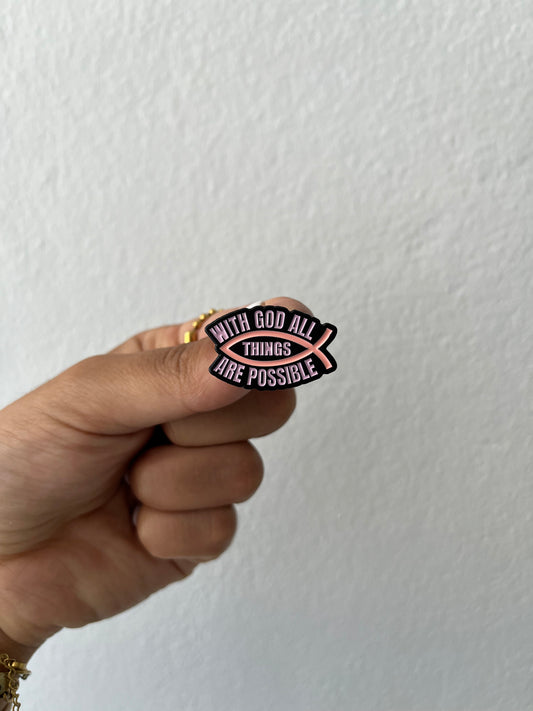 With God Pin