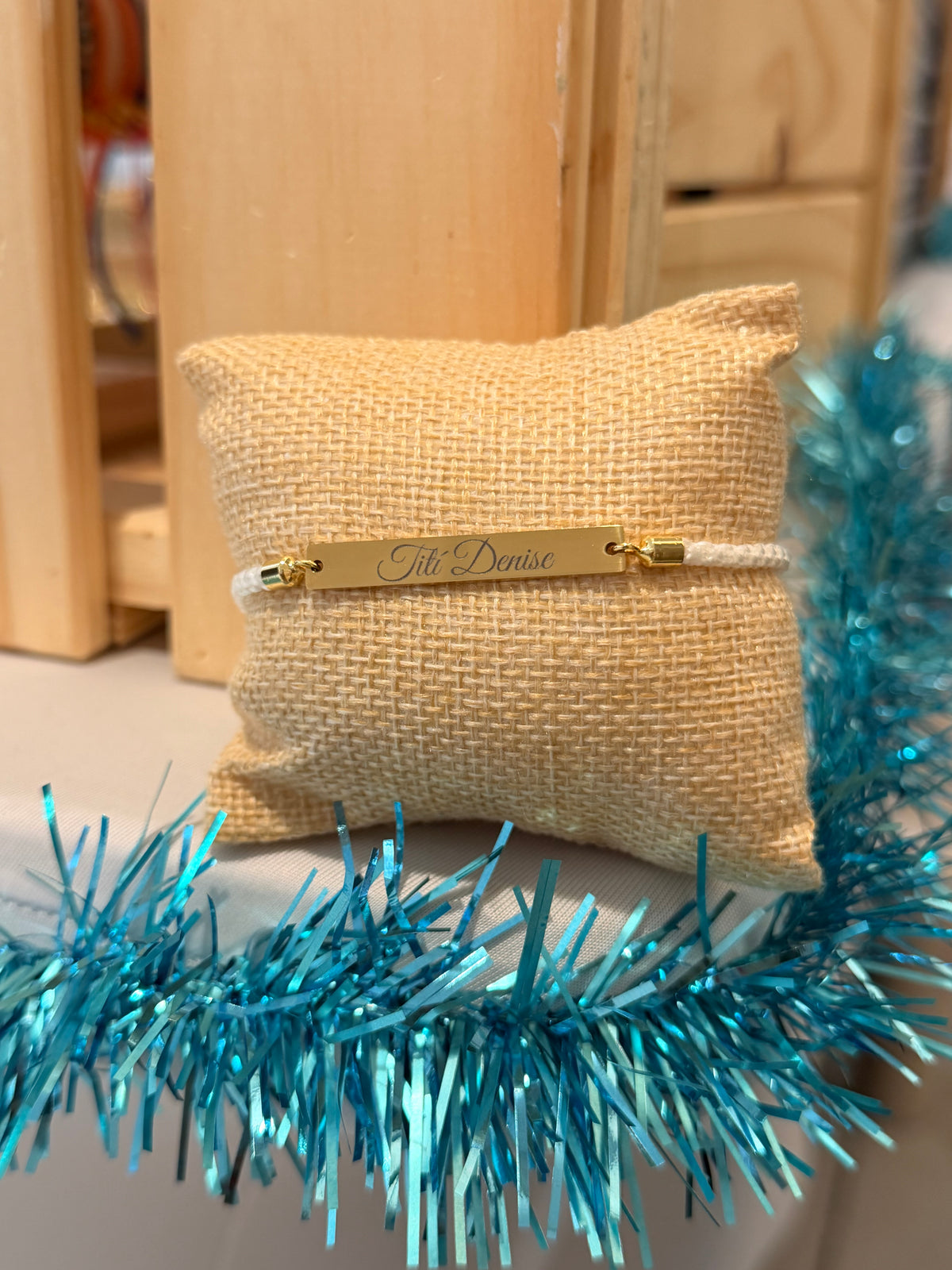 Pulsera Rectangular | Personalizada | Ajustable
