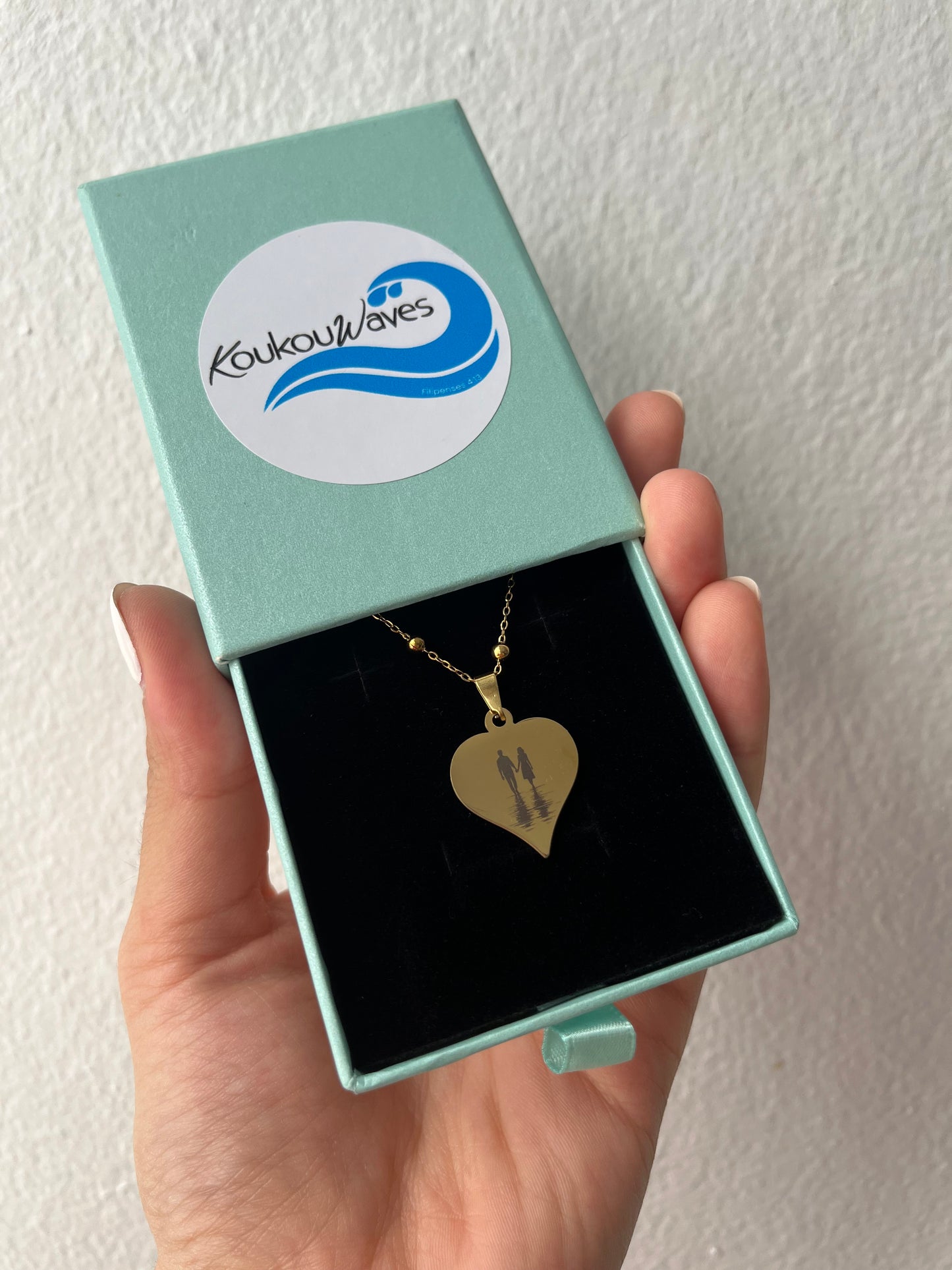 Collar con pareja ajustable