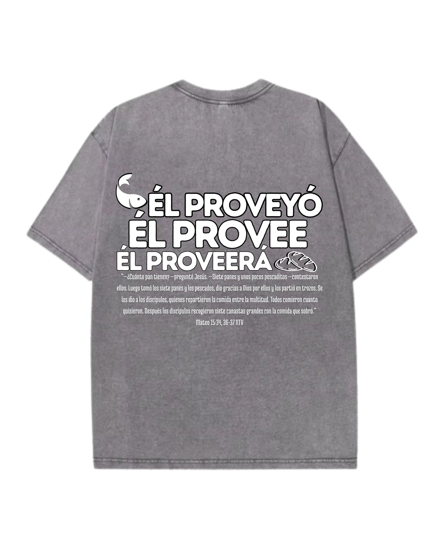 Él Proveyó Camisa Gris