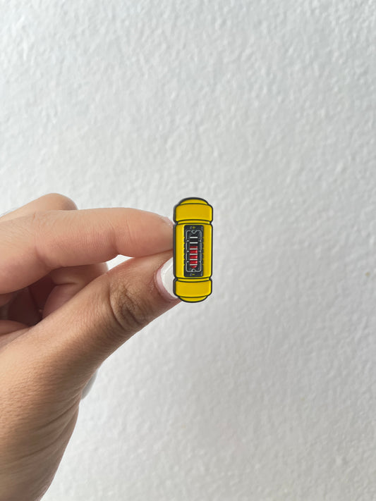 M.U. Pin Tubo Amarillo