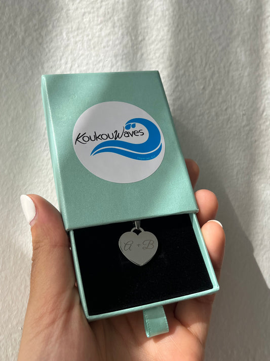 Collar personalizado con iniciales