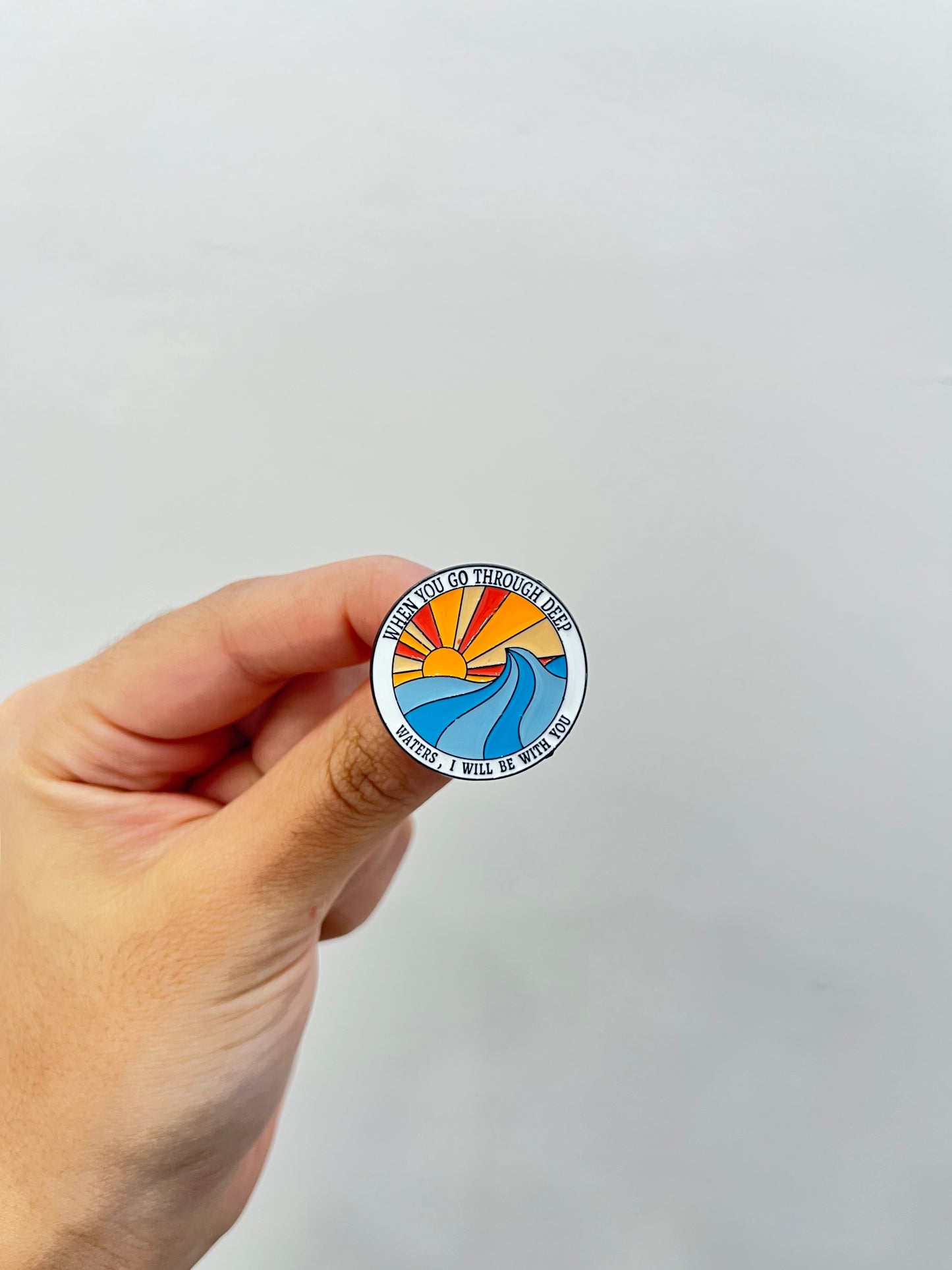 I will be with you Pin