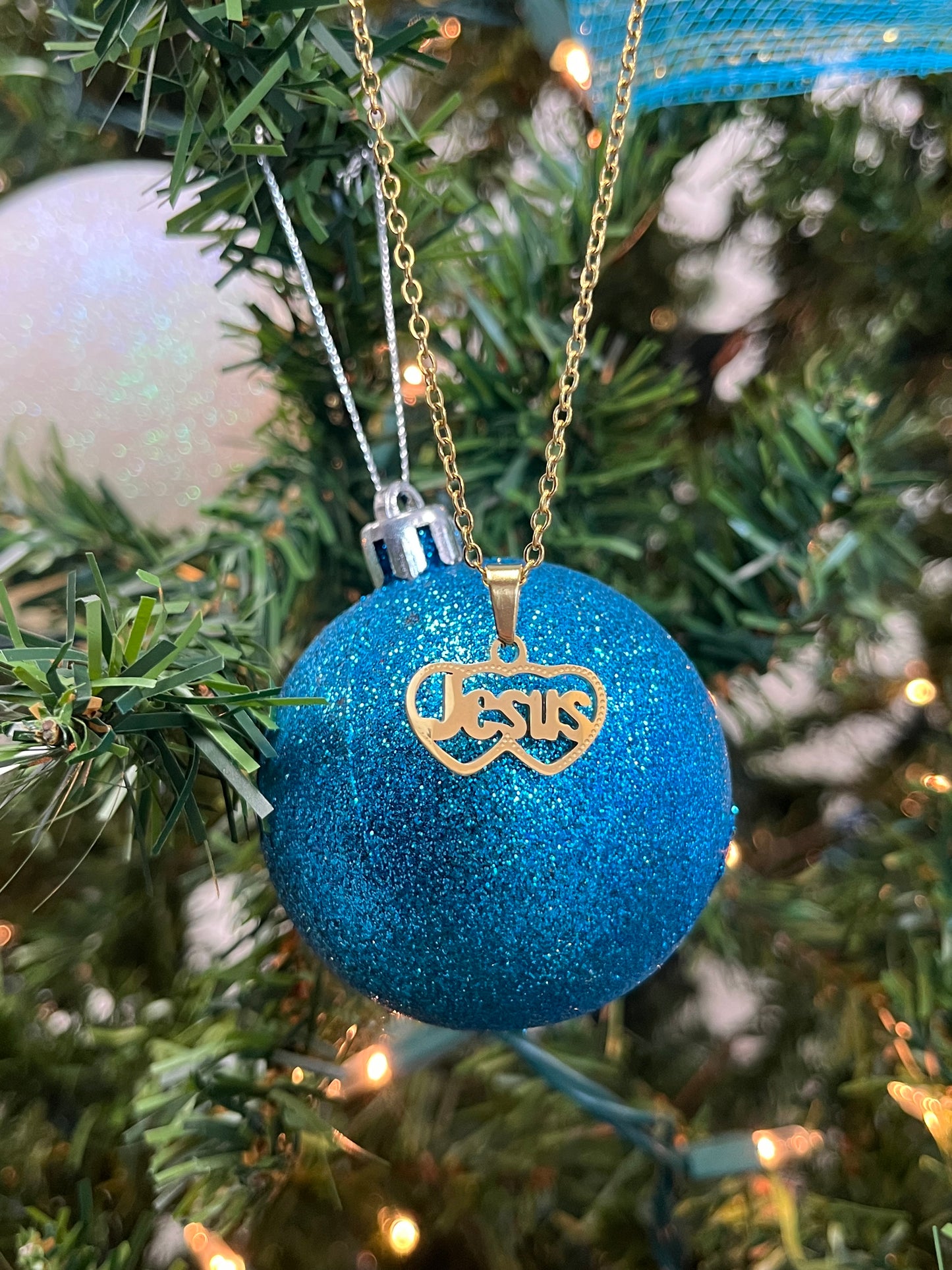 Jesus Necklace Heart