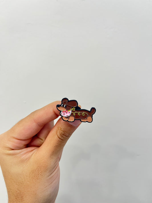Wiener Dog Pin