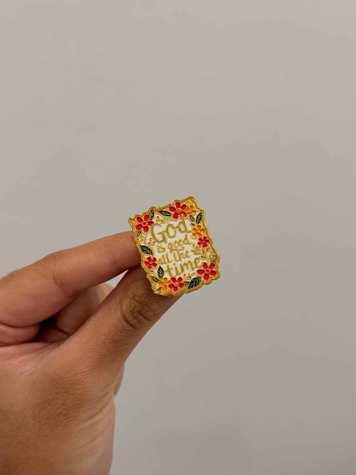 God is good | Pins | Accesories