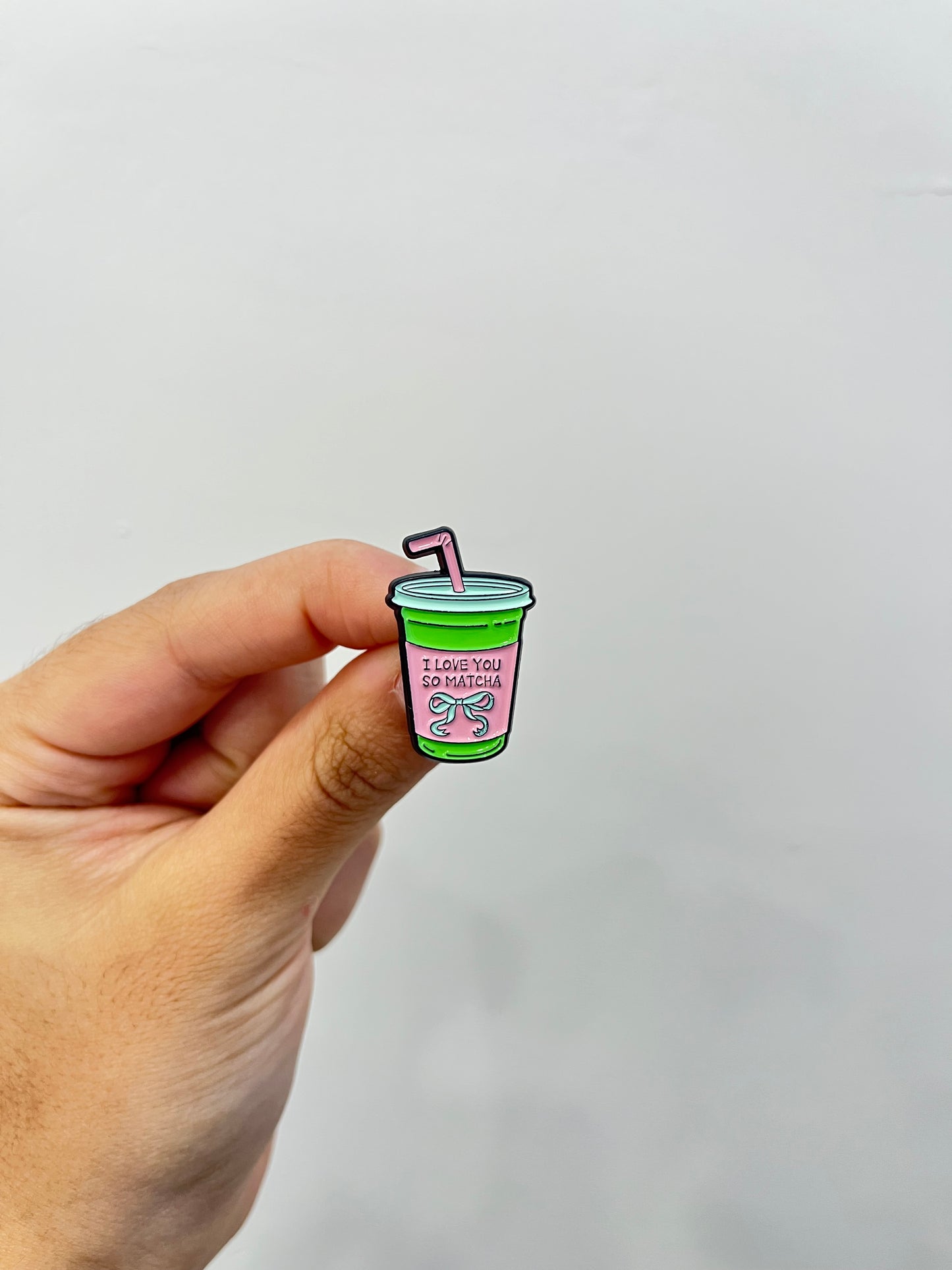 Matcha Girl Pin
