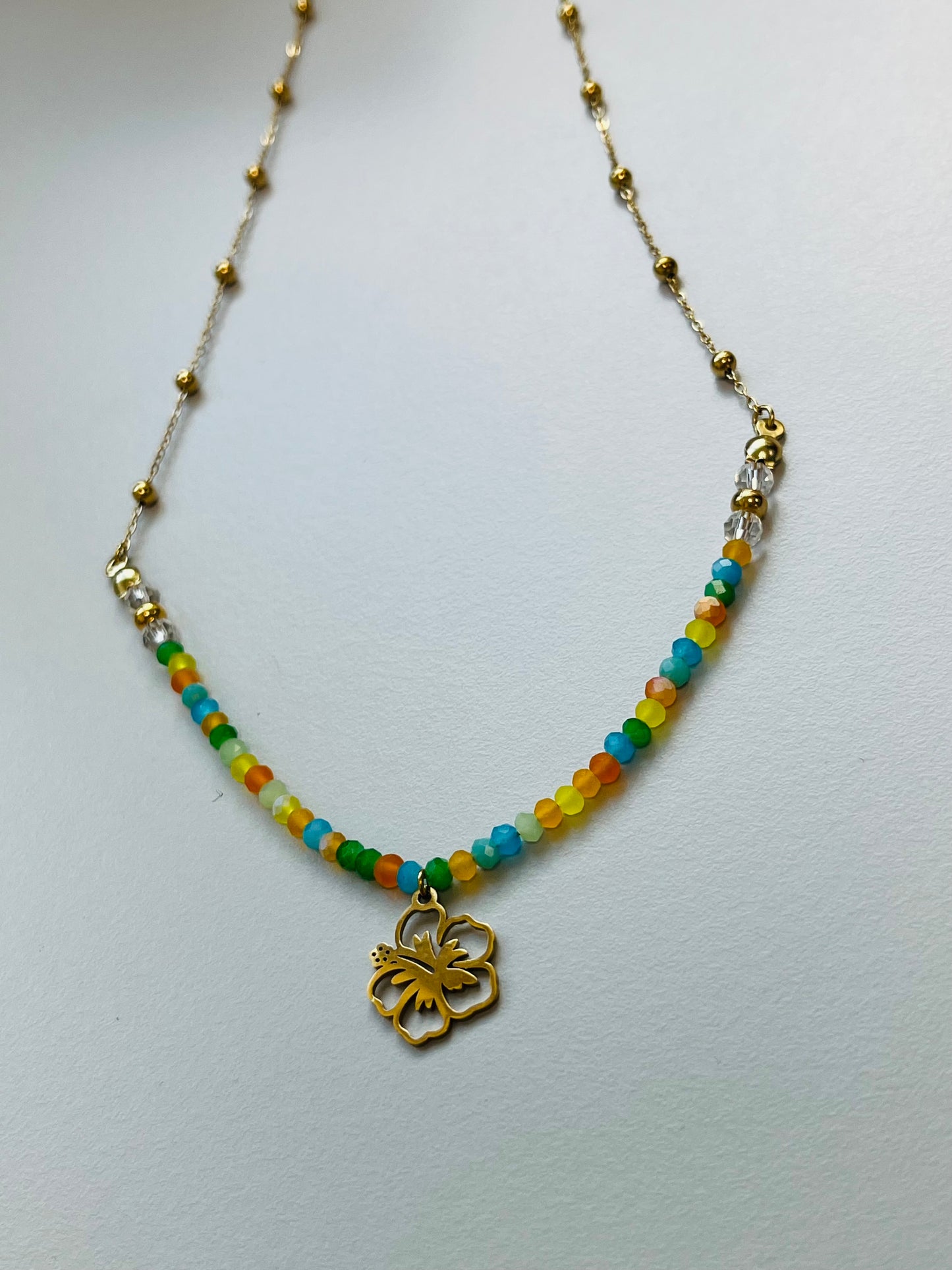 Amapola Navideña Necklace