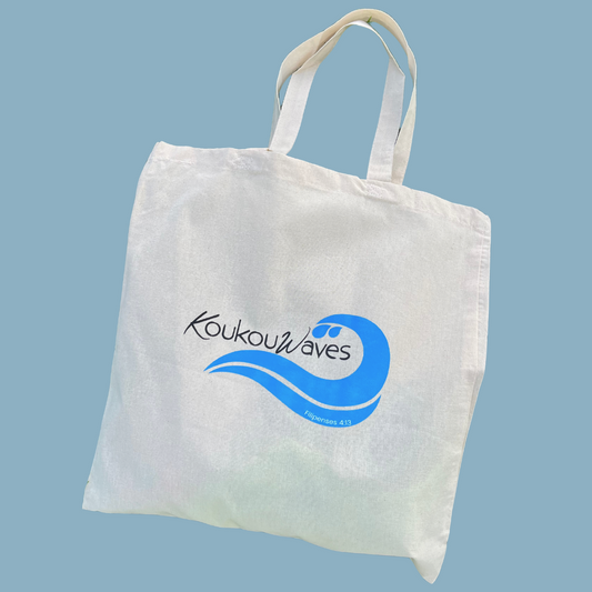 Koukouwaves Tote Bag