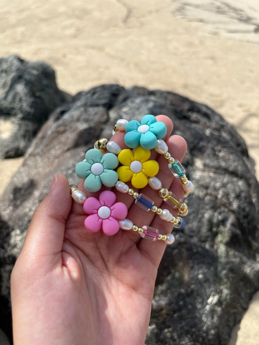 Daisy Flower Bracelet
