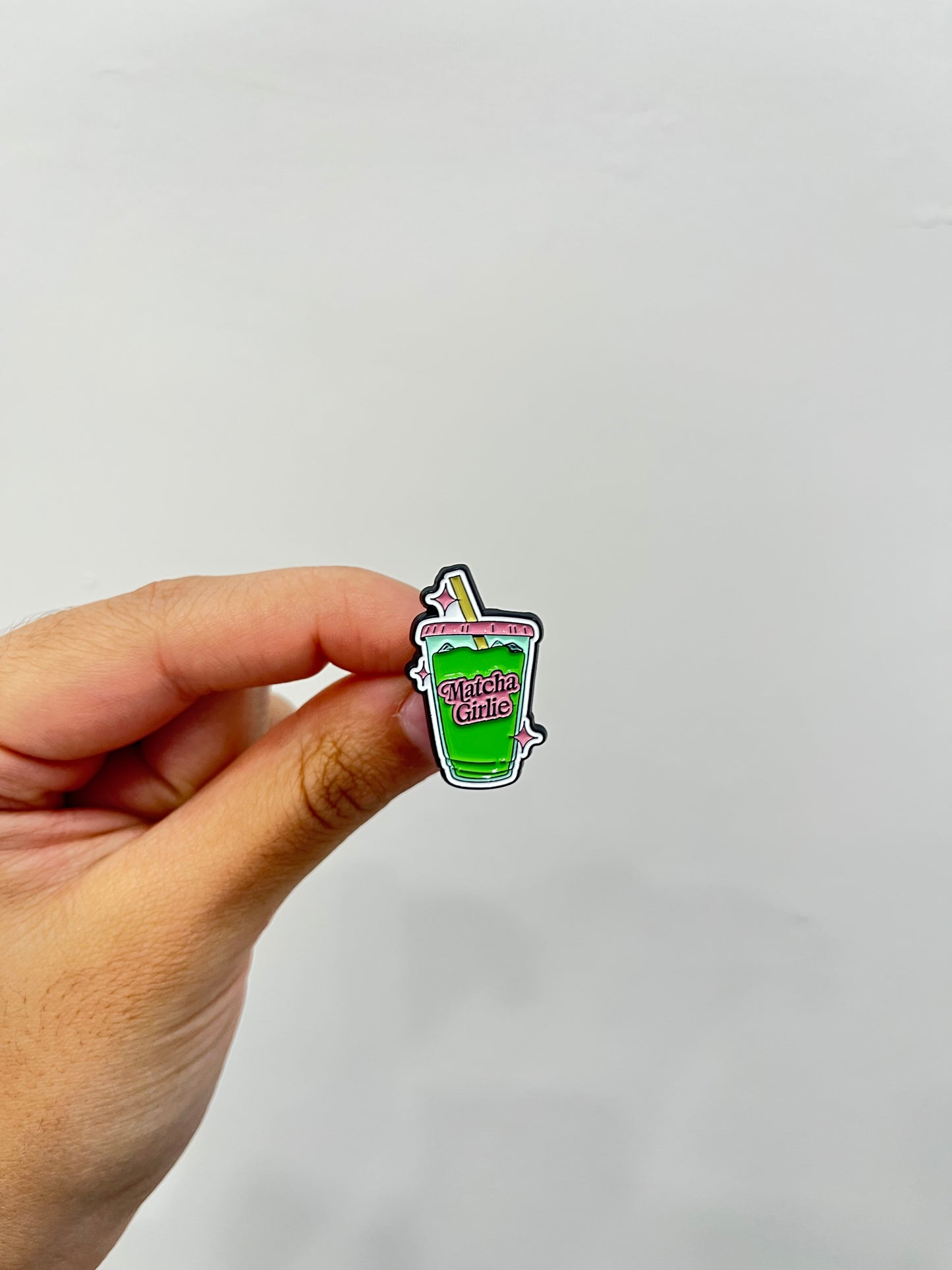 Matcha Girl Pin