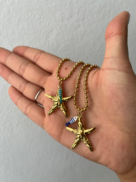 Fresh Star Fish Necklace