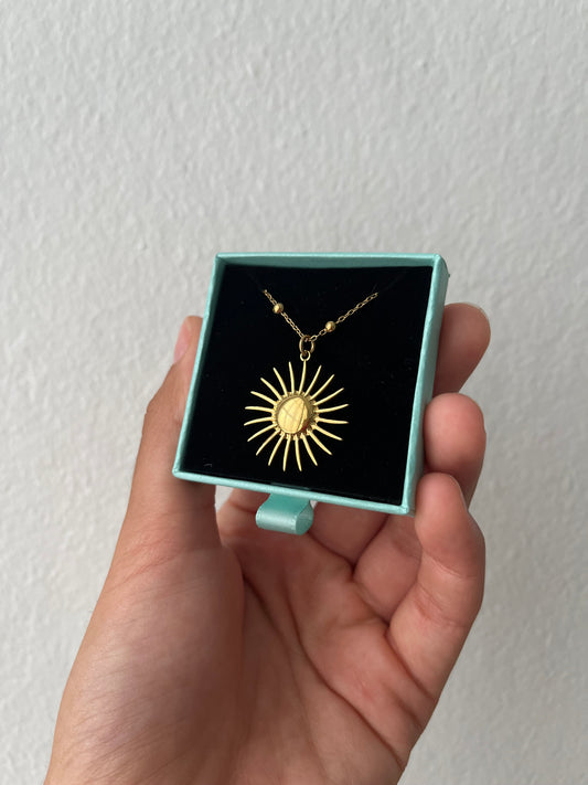 Golden Sun Necklace