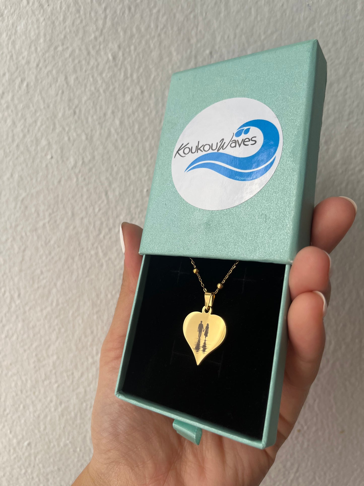 Collar con pareja ajustable