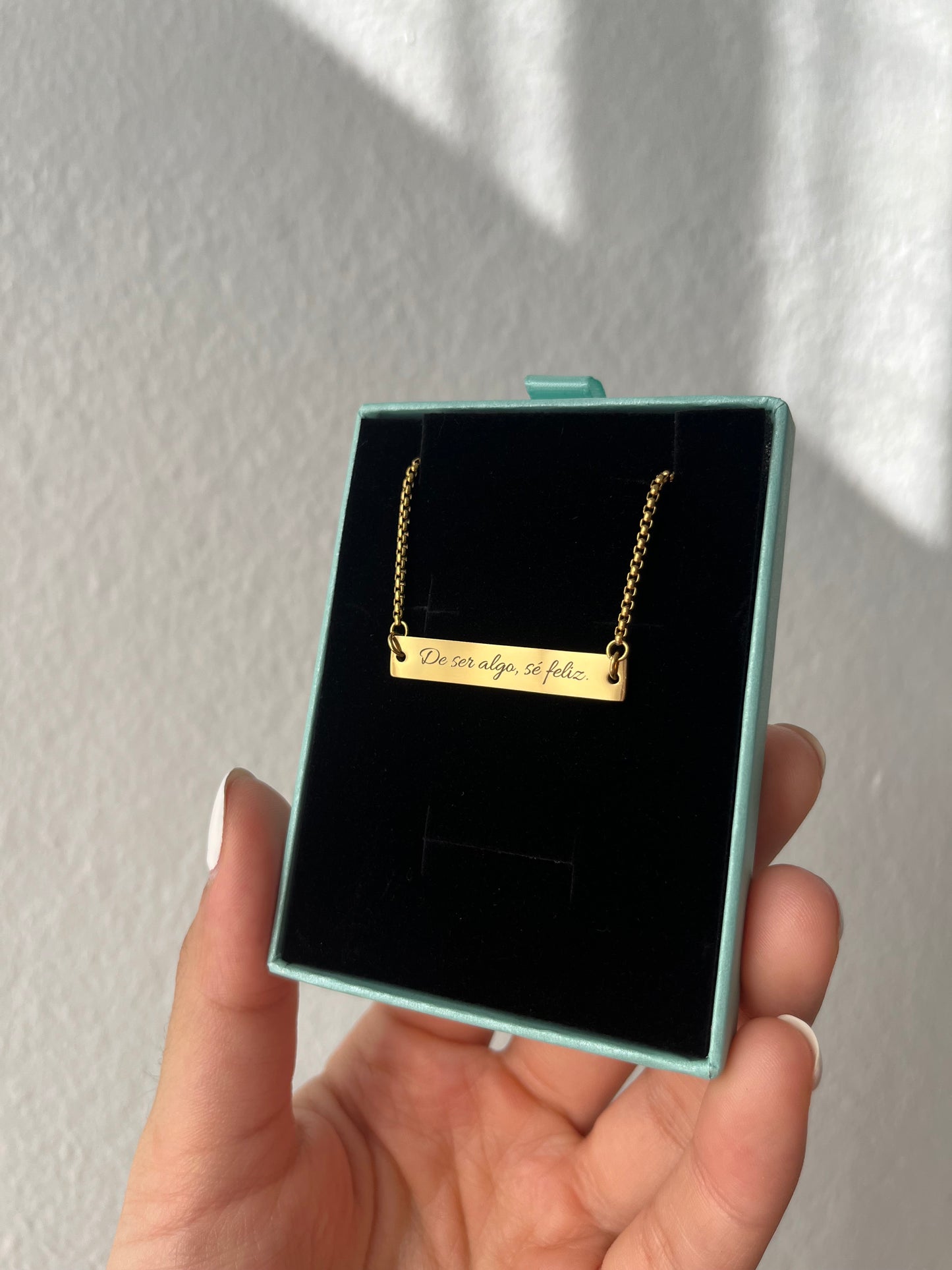 Pulsera personalizada con frases