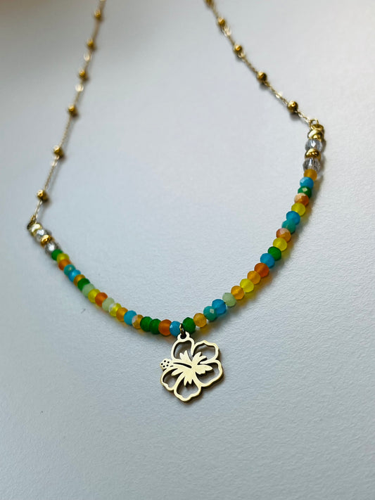 Amapola Navideña Necklace