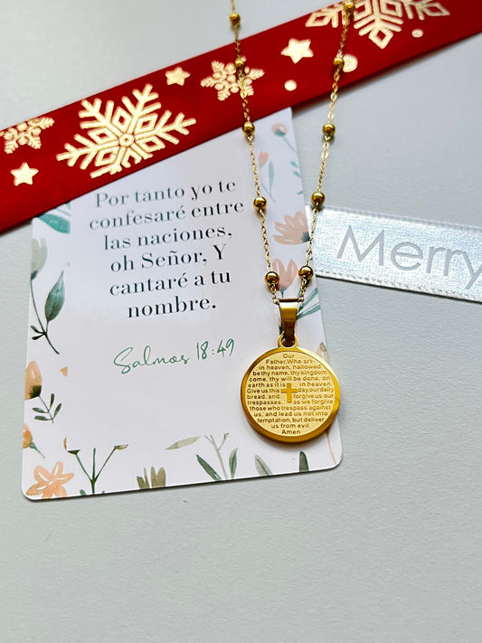 Padre Nuestro Necklace